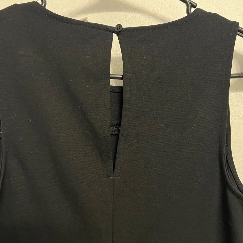 🌸4/$25 Old Navy Black Knee Length Dress - Picture 4 of 5